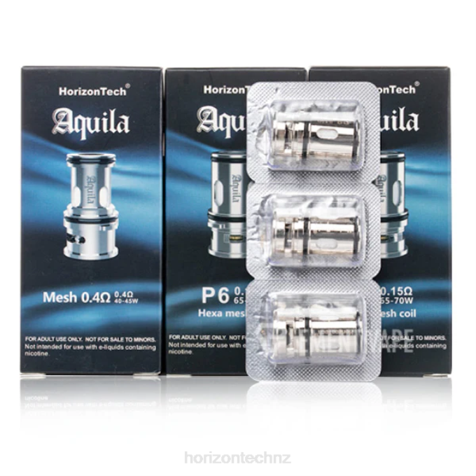 HorizonTech Aquila Coil (3-Pack) P6 - 0.15ohm (3-pack) J2NZ183 Horizontech Vape NZ