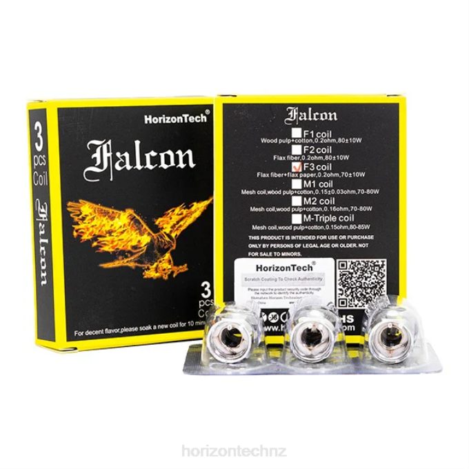 HorizonTech Falcon Coils (3-Pack) F3 Coil 0.2ohm J2NZ161 Horizontech NZ