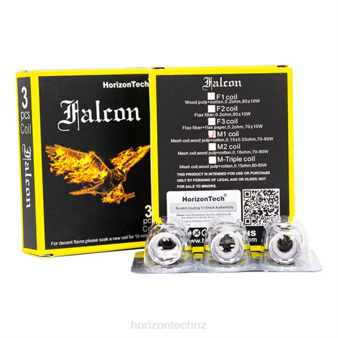 HorizonTech Falcon Coils (3-Pack) M1 Mesh Coil 0.15ohm J2NZ162 Horizontech Wellington