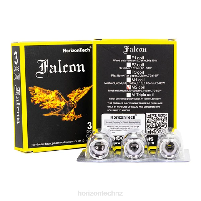 HorizonTech Falcon Coils (3-Pack) M2 Mesh Coil 0.16ohm J2NZ164 Horizontech Vape