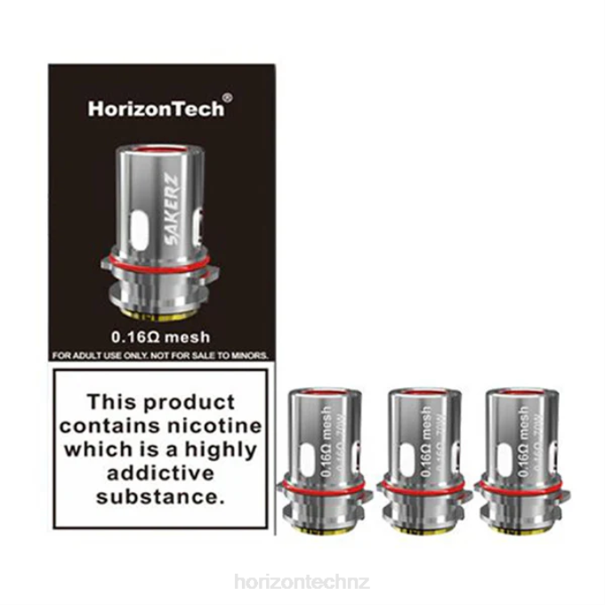 HorizonTech Sakerz Coils (3-Pack) Mesh 0.16ohm (3-Pack) J2NZ158 Horizon Tech Company
