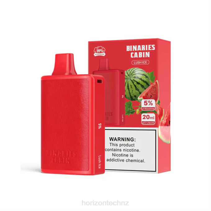 HorizonTech Binaries Cabin Disposable 20mL Lush Ice J2NZ59 Horizon Tech Vape Coils