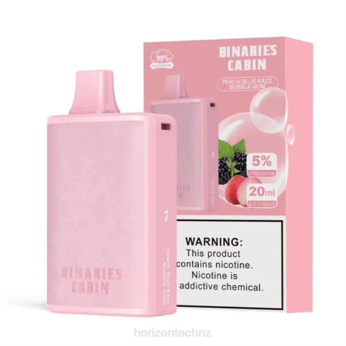 Peach Blue Razz Bubble Gum