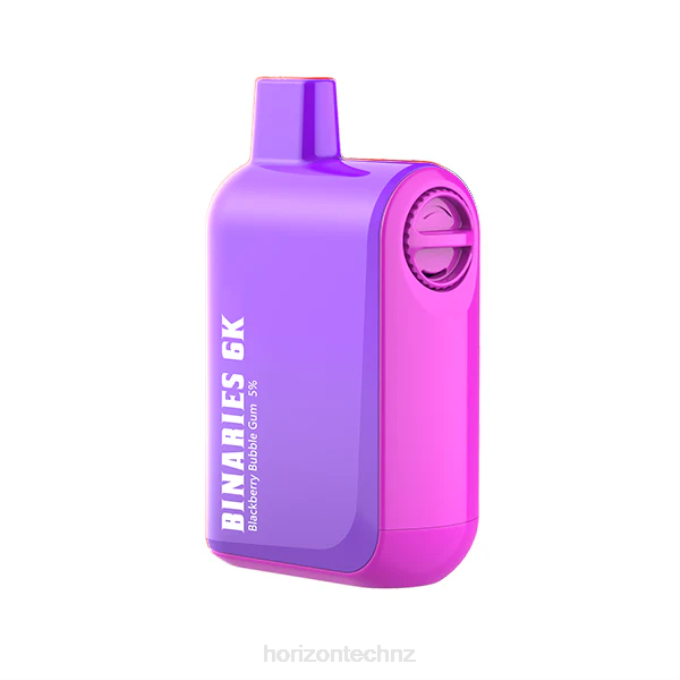 HorizonTech Binaries Cabin Disposable 15mL Blackberry Bubble Gum J2NZ31 Horizontech NZ