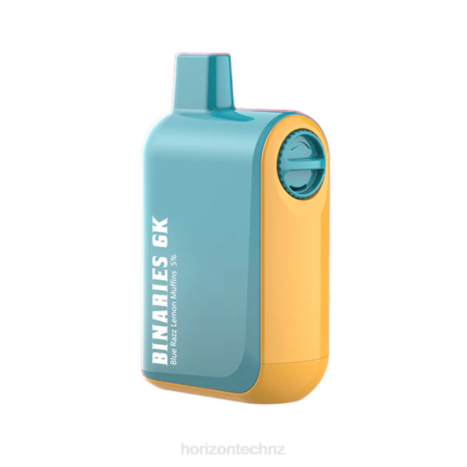 HorizonTech Binaries Cabin Disposable 15mL Blue Razz Lemon Muffins J2NZ33 Horizontech Vape NZ