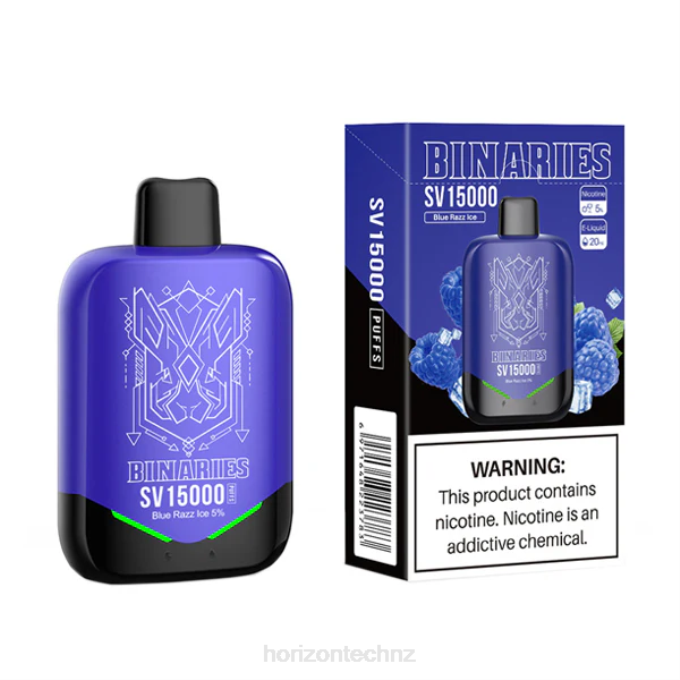 HorizonTech Binaries Cabin Disposable SV Blue Razz Ice J2NZ87 Horizon Tech Vape