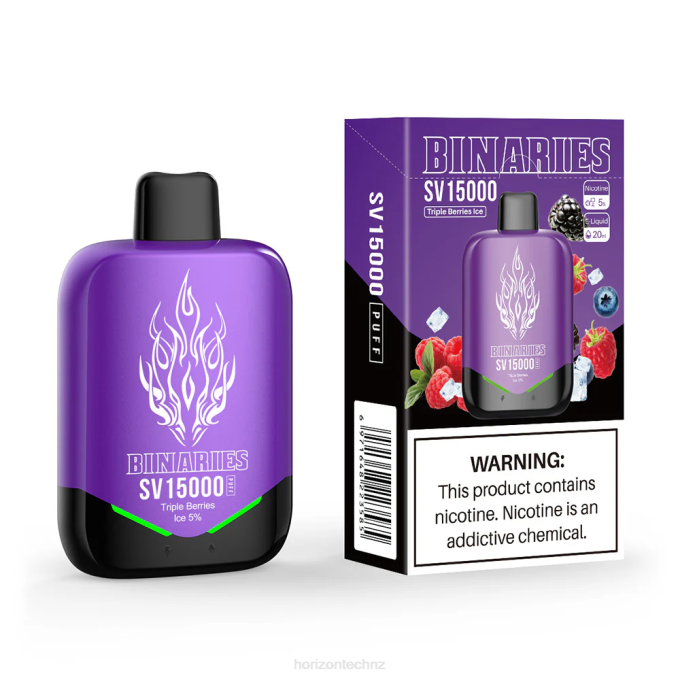 HorizonTech Binaries Cabin Disposable SV Triple Berries Ice J2NZ94 Horizontech Vape