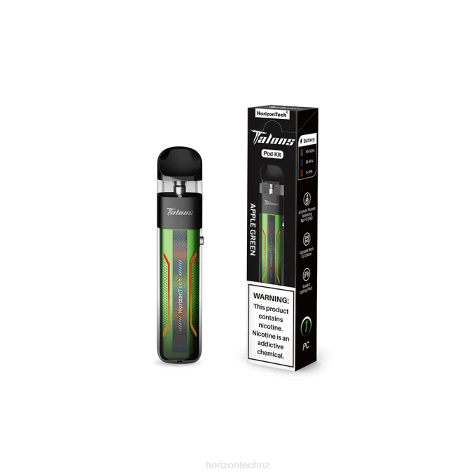 HorizonTech Talons Pod System Apple Green J2NZ197 Horizontech Vape Kit