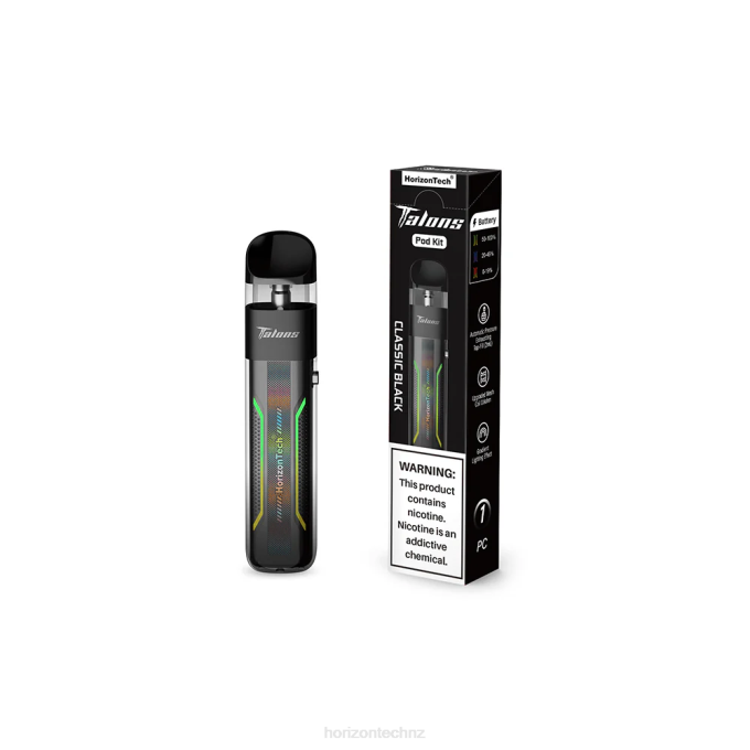 HorizonTech Talons Pod System Classic Black J2NZ20 Horizon Tech Vape Tank