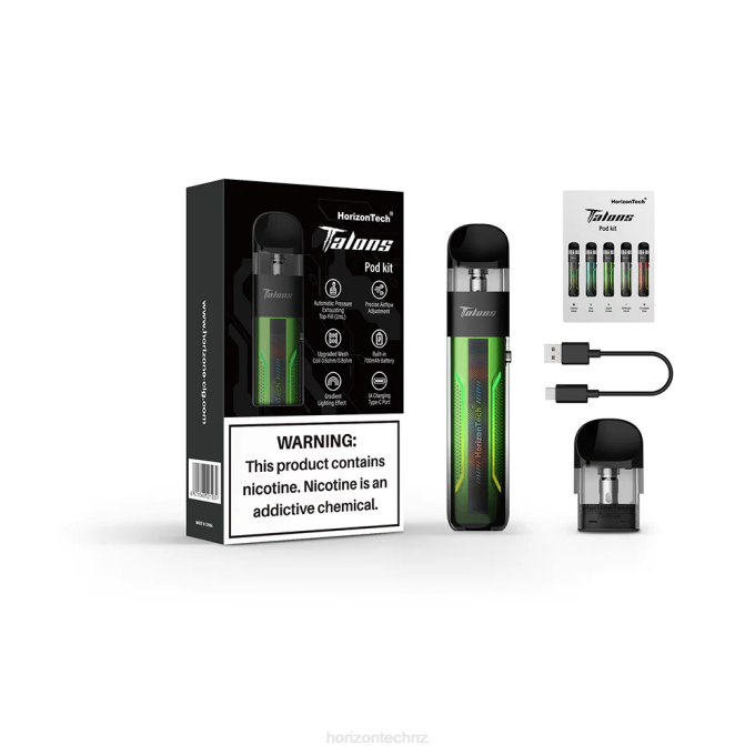 HorizonTech Talons Starter Kit Apple Green J2NZ201 Horizon Tech Vape Coils