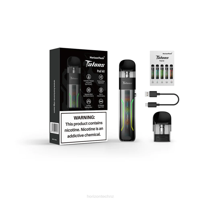 HorizonTech Talons Starter Kit Midnight Silver J2NZ200 Horizon Tech Company